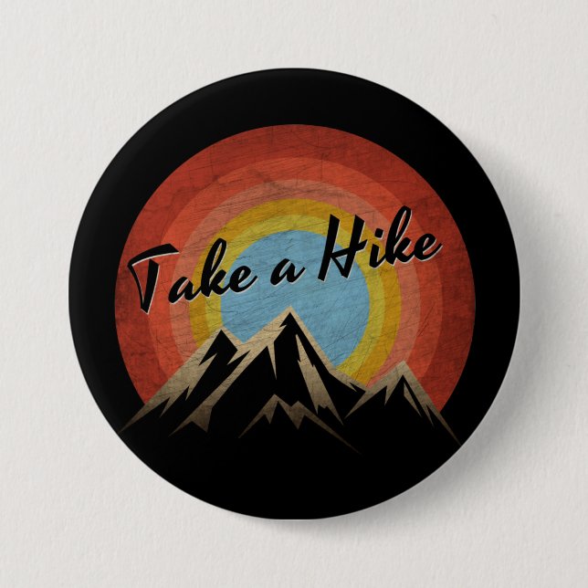 TAKE A HIKE KNAPP (Framsida)