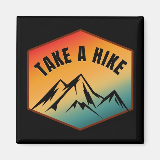 TAKE A HIKE MAGNET (Framsidan)