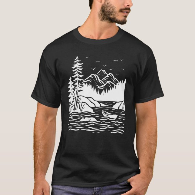 Take Care Of Nature T Shirt (Framsida)