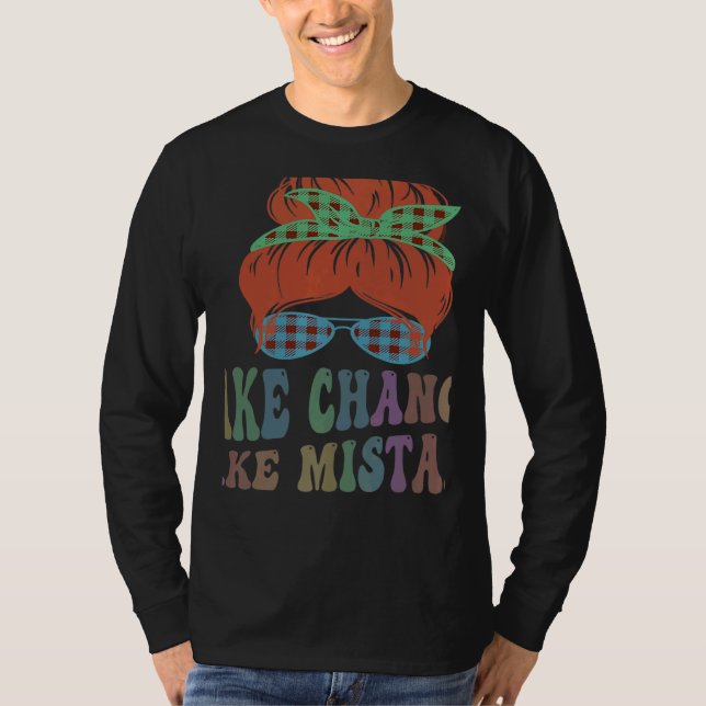TAKE CHANCES MAKE MISTAKES Help Us Grow Motivation T Shirt (Framsida)