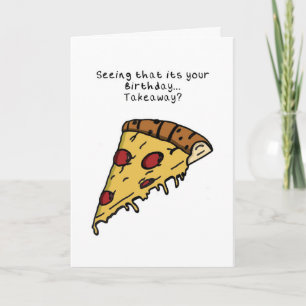 Takeaway Birthday-kort Kort