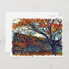 Takeda Castle ポストカード Vykort