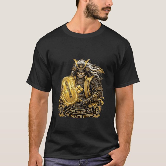 Takeda Shingen: The Wealth Shogun T Shirt (Framsida)