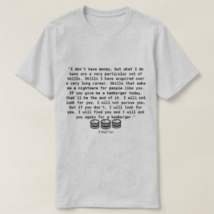 TAKEN MED Hamburgers - A MisterP Shirt T