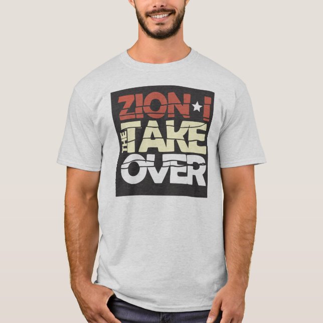 Taken över utslagsplats tee shirt (Framsida)