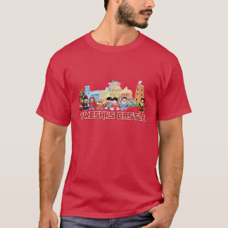 Takeshis Castle - Main Group Illustration Graphic T Shirt