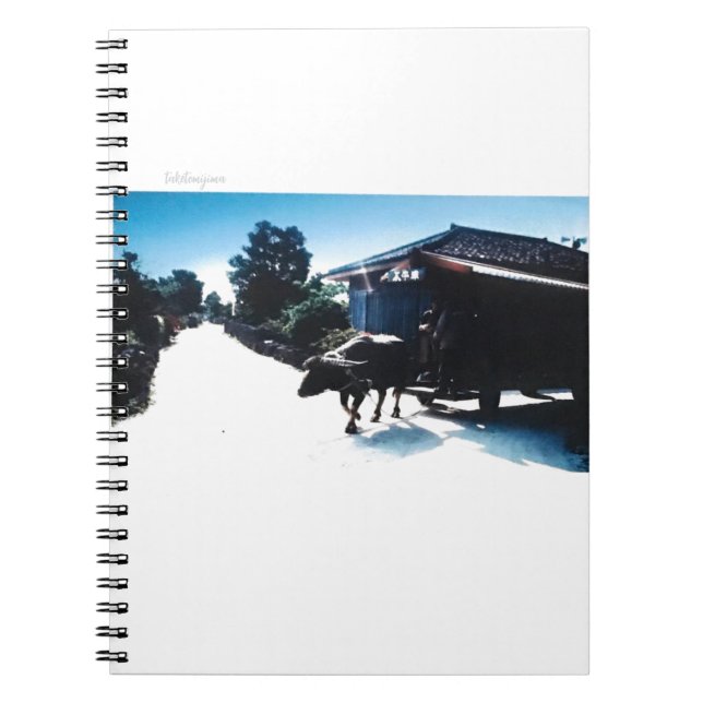 taketomi iland in japan anteckningsbok (Framsidan)