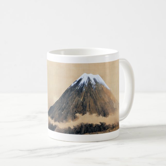 Takeuchi Seiho , “ Fuji ” Kaffemugg (Framsida höger)
