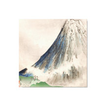 Takeuchi Seiho - Seihō jū ni Fuji, Pl.08 (1894)