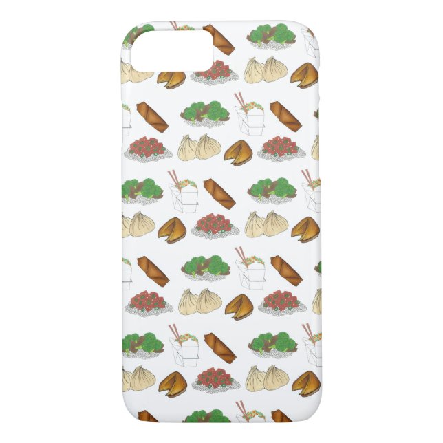 Takeway China Restaurant tog ut Cuisineet Food Case-Mate iPhone Skal (Baksida)