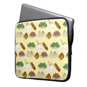 Takeway China Restaurant tog ut Cuisineet Food Laptop Fodral