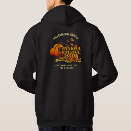 TAKFUL GRATEFUL BLESSED Thanksgiving Family Hoodie