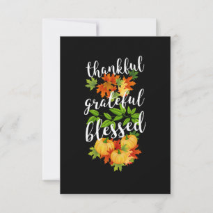 TAKFUL GRATEFUL BLESSED-THANKSGIVING KORT