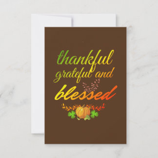 TAKFUL GRATEFUL BLESSED-THANKSGIVING KORT