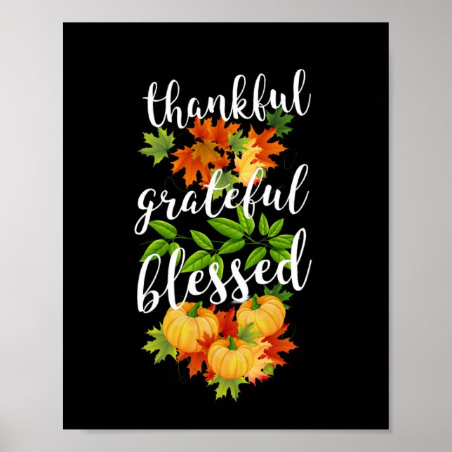 TAKFUL GRATEFUL BLESSED-THANKSGIVING POSTER (Framsidan)