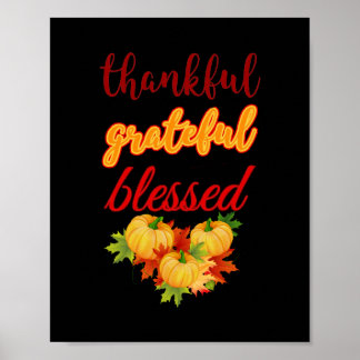 TAKFUL GRATEFUL BLESSED-THANKSGIVING POSTER