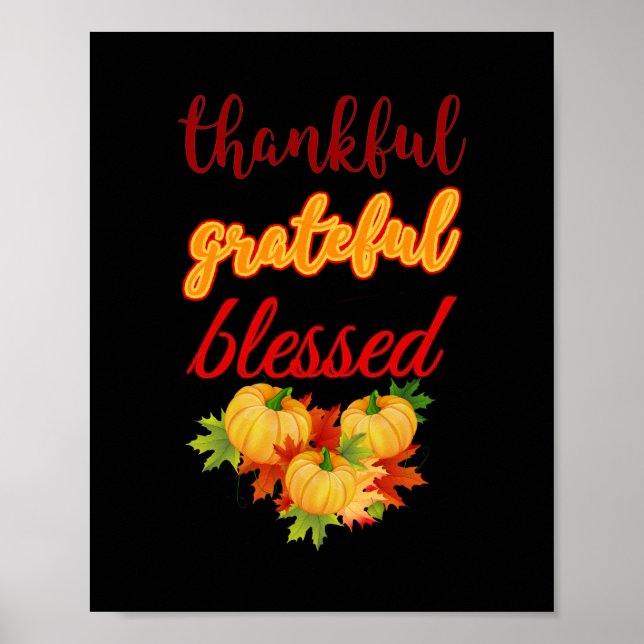 TAKFUL GRATEFUL BLESSED-THANKSGIVING POSTER (Framsidan)