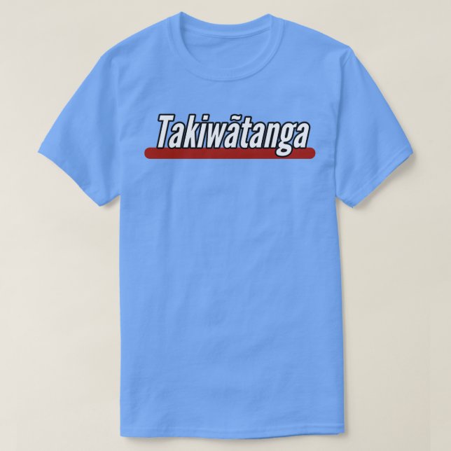 Takiwatanga Autism Acceptance T Shirt (Design framsida)