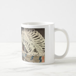 Takiyasha häxan och den skelett- spökbilden kaffemugg