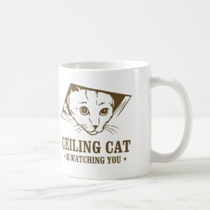 Takkatten håller ögonen på dig kaffemugg