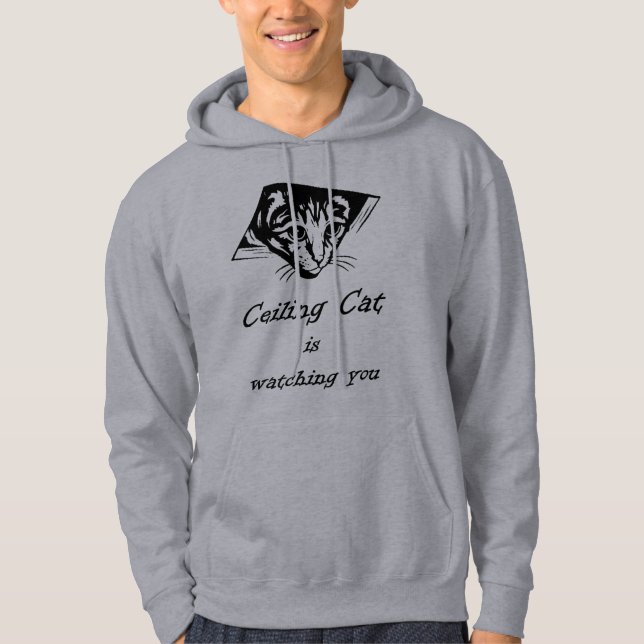 Takkatten håller ögonen på dig munkjacka (Framsida)