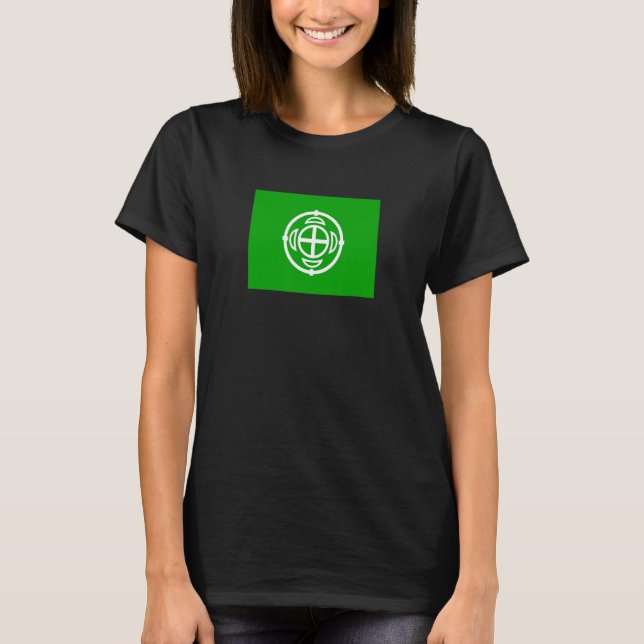 Takko Japans flagga T Shirt (Framsida)