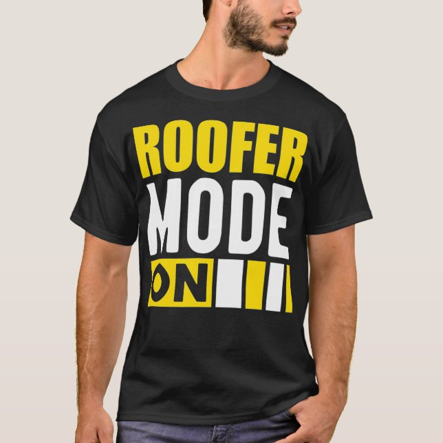 Takläge på t shirt (Framsida)