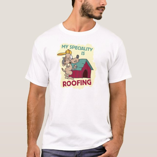 Taklägga hunden tee (Framsida)