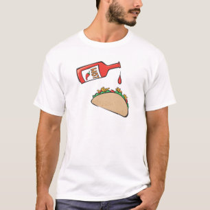 tako med hett sås t-shirt