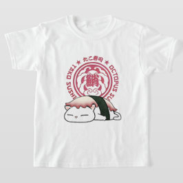 Tako Octopus Sushi Cat T Shirt