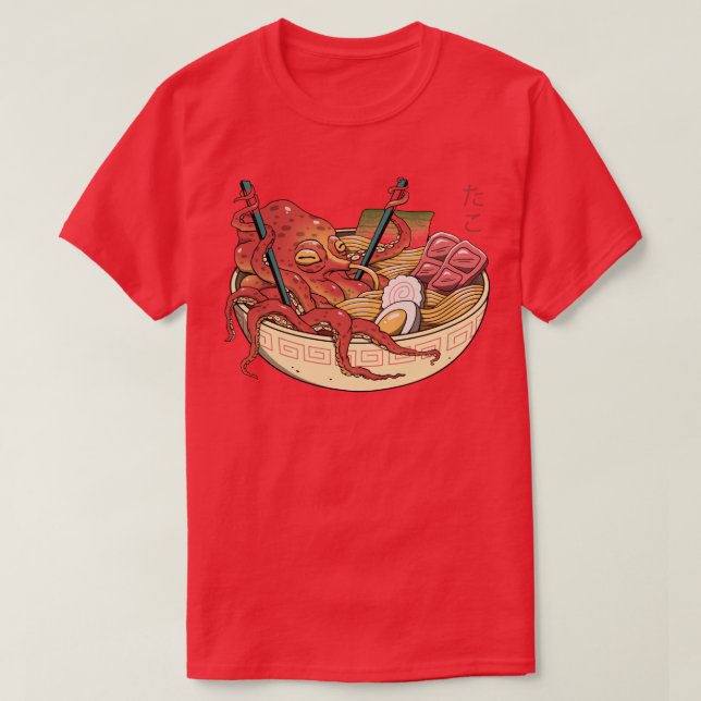 Tako Ramen T Shirt (Design framsida)