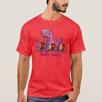Tako Taiko Musical MultiLimbed Mollusk T Shirt