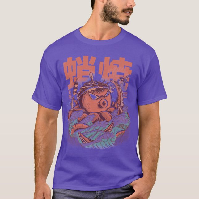 Takoyaki Attack pojke T Shirt (Framsida)
