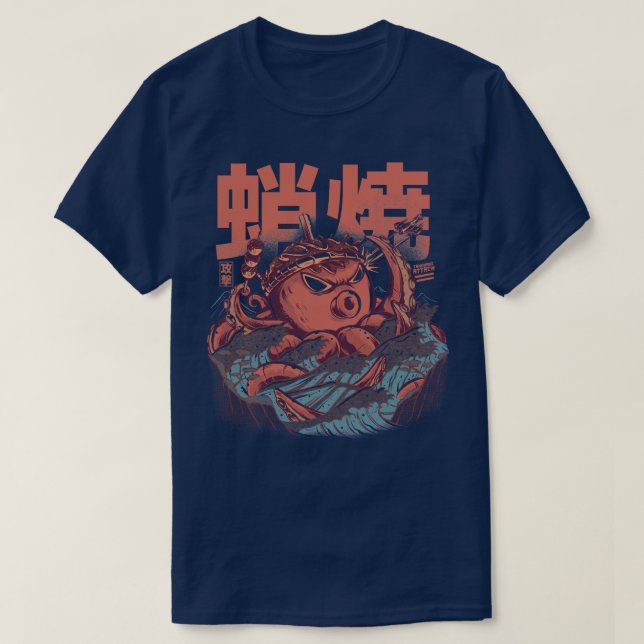 Takoyaki Attack T Shirt (Design framsida)
