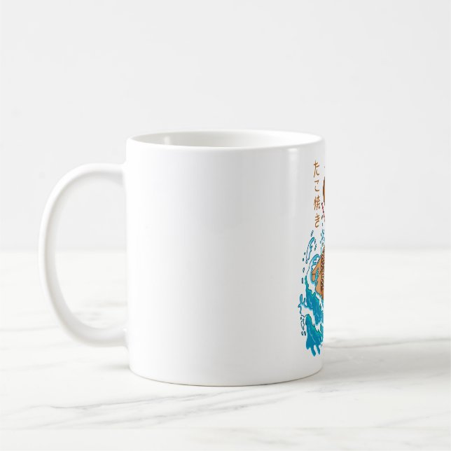 Takoyaki i Wave Kaffemugg (Vänster)