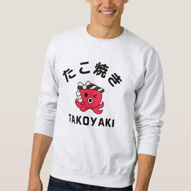 Takoyaki Lång Ärmad Tröja (Framsida)