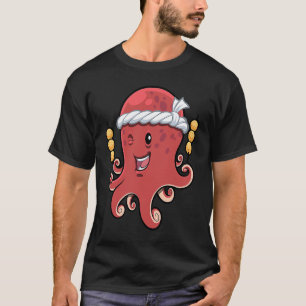 Takoyaki Octopus Japan Asia Japansk Fläkt Tako Yak T Shirt