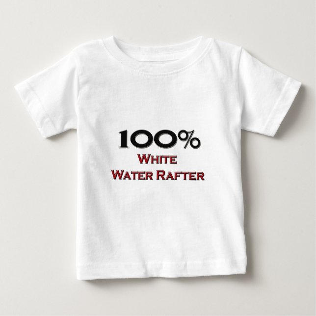 Taksparre för 100 procent vitvatten tee shirt (Framsida)
