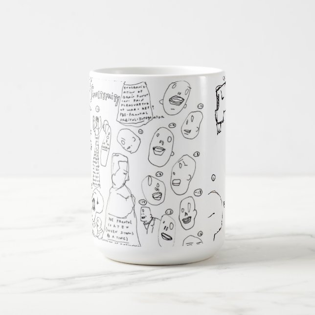 Takten cyklar skallemuggen kaffemugg (Center)