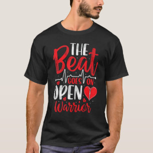 Takten Fortsätter Öppen Hjärtkirurgi Bypasskirurgi T Shirt