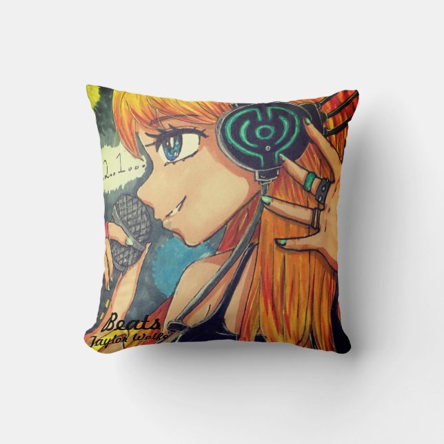 Takter av Taylor Wolfe Kudde (Framsida)