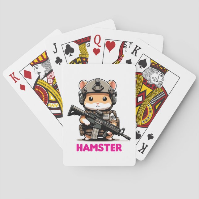 Taktisk Hamster Casinokort (Baksidan)