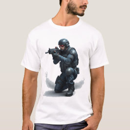 Taktisk hjälm FPS Gamer T-shirt