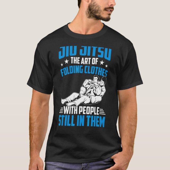 Taktisk Huggande Jiu Jitsu, av stora kläder T Shirt (Framsida)