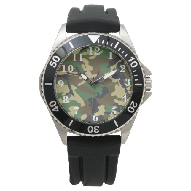 Taktisk kameraklocka armbandsur (Framsida)