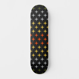Taktisk Midnattsstjärna Retroexplosion Mini Skateboard Bräda 18,5 Cm
