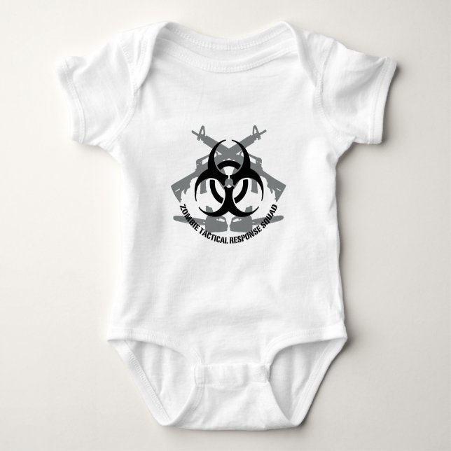 Taktisk svarssquad för Zombie Tee Shirt (Framsida)