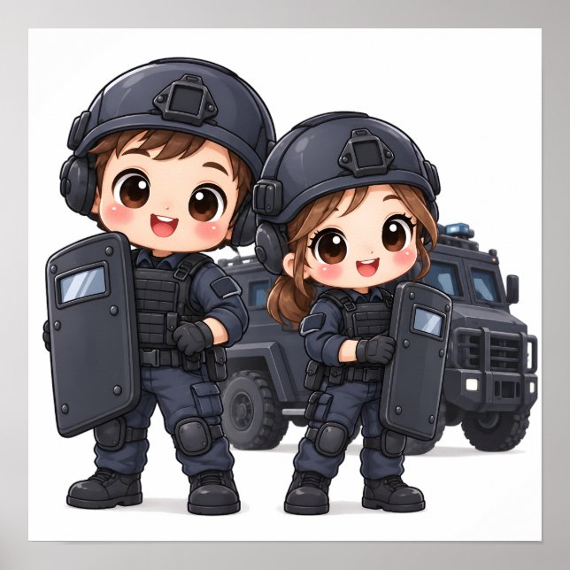 Taktiskt Duo Poster (Framsidan)