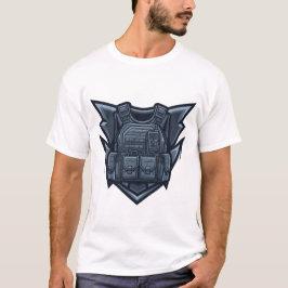 Taktiskt Soldatbröstemblem T Shirt
