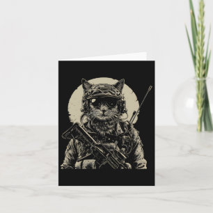 Taktiskt taktiskt redaktionellt veteransoldat Gift Kort